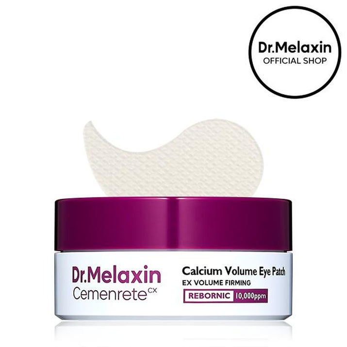 [Dr.Melaxin Official] Cemenrete Calcium Volume Eye Patch 60Ea - Anti-Aging, Drooping Eyelid, Puffiness | Korean Cosmetics, Firming & Moisture Mask
