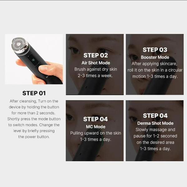 [Medicube] 310M K-Beauty PDRN Spot Care SET ㅣ K-Beauty Viral Glass Glow Device + Salmon PDRN Pink Peptide Serum