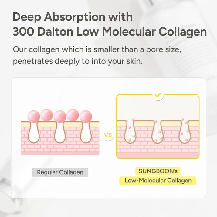 [SAVE $31] Sungboon Editor Glazed Skin Collagen Duo | Firming Cream + Volufiline Serum for Plump, Smooth & Glowing Skin | Iconic Korean Skincare