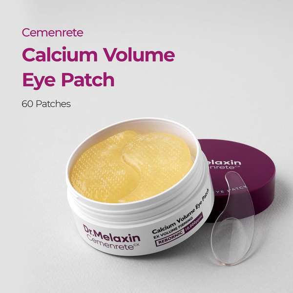 [Dr.Melaxin Official] Cemenrete Calcium Volume Eye Patch 60Ea - Anti-Aging, Drooping Eyelid, Puffiness | Korean Cosmetics, Firming & Moisture Mask
