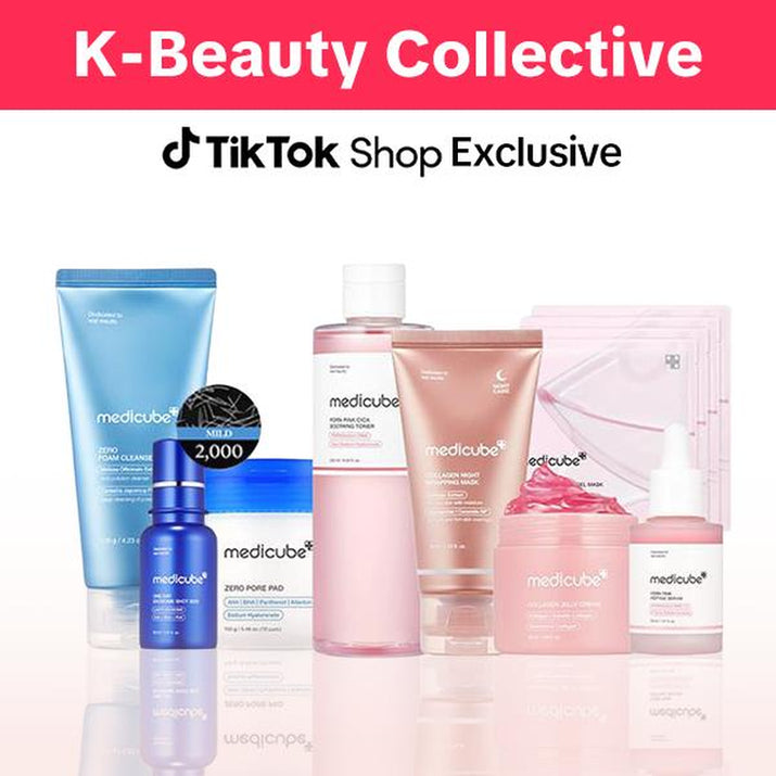 [Medicube] Affordable Glass Glow Skincare Set | Includes 8 TOP-SELLING Products for Gentle Skin Renewal